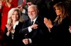 Rush Linbaugh reacts as first Lady Melania Trump, and his wife Kathryn, applaud, as President Donald Trump delivers his State of the Union address to a joint session of Congress on Capitol Hill in Washington, Tuesday, Feb. 4, 2020. (AP Photo/Patrick Semansky)