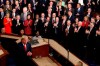 President Donald Trump walks from the podium after he delivered his State of the Union address to a joint session of Congress on Capitol Hill in Washington, Tuesday, Feb. 4, 2020. (AP Photo/J. Scott Applewhite)