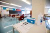 A physically distanced classroom with masks and hand sanitizer is seen at Kensington Community School amidst the COVID-19 pandemic on Tuesday, September 1, 2020. THE CANADIAN PRESS/Carlos Osorio