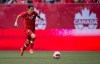 Canada's Christine Sinclair controls the ball against Germany during the first half of an international women's soccer game in Vancouver, B.C., on Wednesday June 18, 2014. Eighth-ranked Canada opens play at the CONCACAF Women's Olympic Qualifying Championship against No. 127 St. Ktts and Nevis with Christine Sinclair on the verge of a milestone. THE CANADIAN PRESS/Darryl Dyck