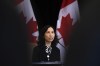 Chief Public Health Officer of Canada Dr. Theresa Tam speaks at a press conference in Ottawa, on Sunday, Jan. 26, 2020. Canada's chief public health officer Theresa Tam says the window of opportunity to contain the spread of the novel coronavirus is closing as the virus begins to spread in more and more countries. THE CANADIAN PRESS/Justin Tang