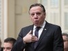 Quebec Premier Francois Legault responds to the opposition, during Question Period Wednesday, November 20, 2019 at the legislature in Quebec City. Legault thinks his Manitoba counterpart has better things to spend his money on than advertisements aimed at wooing Quebec civil servants to the Prairies. THE CANADIAN PRESS/Jacques Boissinot