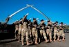 The recently departed male commander of Canadian Forces trainers in Iraq says he was surprised by the high level of respect that his male Iraqi counterparts afforded the senior military women on his team. Iraqi soldiers practice ahead of the Army Day parade at the “Victory Arch”, in Baghdad's Green Zone, Iraq, Jan. 3, 2009. THE CANADIAN PRESS/AP-Karim Kadim