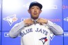 Shun Yamaguchi is feeling like a rookie again as he begins his first spring training in the major leagues. Toronto Blue Jays newly-signed pitcher Shun Yamaguchi adjusts his shirt before posing for photographers after speaking to the media in Toronto, Wednesday, Jan. 15, 2020. THE CANADIAN PRESS/Chris Young