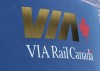 A Via Rail sign is seen at the Dorval station Tuesday, June 25, 2019 in Montreal. Via Rail Canada says most of the 1,000 employees affected by the suspension of service last month due to blockades will be called back to work as most normal service resumes on Saturday. THE CANADIAN PRESS/Ryan Remiorz