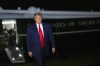 U.S. President Donald Trump walks on the South Lawn of the White House after arriving on Marine One in Washington, D.C., U.S., on Sunday, Aug. 9, 2020. A new opinion survey suggests Donald Trump's recent decision to slap a tariff on Canadian aluminum is garnering poor reviews on both sides of the border. THE CANADIAN PRESS-Stefani Reynolds/Pool/ABACAPRESS.COM