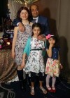 Pedram Mousavi and his wife Mojgan Daneshmand and their two daughters (from left) Daria and Dorina are shown in a handout photo. The family of four from Edmonton is among the victims of the plane crash in Iran. THE CANADIAN PRESS/HO - Twitter, @zaghtweet1 *MANDATORY CREDIT*