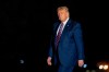 President Donald Trump walks on the South Lawn as he arrives at the White House, Monday, Sept. 14, 2020, in Washington from a trip to Phoenix. (AP Photo/Manuel Balce Ceneta)