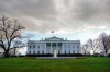 Clouds form over the White House in Washington, Monday, Jan. 18, 2021. (AP Photo/Pablo Martinez Monsivais)