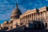 The Senate side of the U.S. Capitol is seen on the morning of Election Day, Tuesday, Nov. 3, 2020, in Washington. (AP Photo/J. Scott Applewhite)