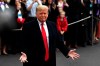 President Donald Trump speaks to the members of the media before leaving the White House, Monday, Jan. 13, 2020, in Washington, for a trip to watch the College Football Playoff national championship game in New Orleans. (AP Photo/Susan Walsh)