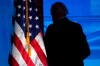 President-elect Joe Biden walks from the stage after speaking during an event at The Queen theater in Wilmington, Del., Thursday, Jan. 7, 2021, to announce key nominees for the Justice Department. (AP Photo/Susan Walsh)