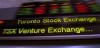 The TSX ticker is shown in Toronto on May 10, 2013. THE CANADIAN PRESS/Frank Gunn