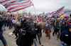 Trump supporters gather outside the Capitol, Wednesday, Jan. 6, 2021, in Washington. As Congress prepares to affirm President-elect Joe Biden's victory, thousands of people have gathered to show their support for President Donald Trump and his claims of election fraud. (AP Photo/Julio Cortez)