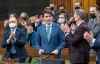 Prime Minister Justin Trudeau is applauded as he rises to speak about the implementation of the Emergencies Act, Thursday, February 17, 2022 in Ottawa.  (Adrian Wyld / The Canadian Press)