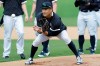 New York Yankees' Masahiro Tanaka, of Japan, runs drills with teammates during spring training baseball workout Thursday, Feb. 13, 2020, in Tampa, Fla. (AP Photo/Frank Franklin II)