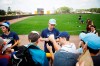 Tampa Bay Rays pitcher Blake Snell signs autographs for fans during spring baseball practice Thursday, Feb. 13, 2020 in Port Charlotte, Fla. (Octavio Jones/Tampa Bay Times via AP)
