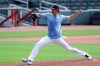Atlanta Braves' pitcher Cole Hamels works out during a baseball practice at Truist Park on Friday, July 3, 2020, in Atlanta. (AP Photo/Brynn Anderson)