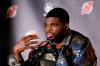 New Jersey Devils defenceman P.K. Subban says he's donated US$50,000 to a GoFundMe page set up for George Floyd's daughter, and that the NHL has matched the pledge. Subban speaks to reporters after his introduction at the Prudential Center in Newark, N.J., July 25, 2019. THE CANADIAN PRESS/AP-Kathy Willens