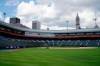 It had to be a bit of a bittersweet day for Buffalo, N.Y., last month when the Toronto Blue Jays announced they would play most of their 2020 home games in the border city. The Toronto Blue Jays will play their 2020 home games at Sahlen Field, their Triple-A affiliate, the team announced, in Buffalo N.Y., Friday, July 24, 2020. (AP Photo/Jeffrey T. Barnes)