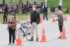 People wait to be tested for COVID-19 at a mobile clinic in Montreal, Sunday, May 17, 2020, as the COVID-19 pandemic continues in Canada and around the world. THE CANADIAN PRESS/Graham Hughes