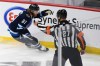 CP
Winnipeg Jets' Kyle Connor (81) celebrates his game-winning goal during third overtime period NHL Stanley Cup playoff action against the Edmonton Oilers, in Winnipeg on Monday. (/Fred Greenslade / The Canadian Press)