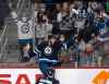 CP
Winnipeg Jets' Adam Lowry (17) celebrates his goal against the Nashville Predators during the first period of NHL action in Winnipeg on Saturday, October 23, 2021. (Fred Greenslade / The Canadian Press)