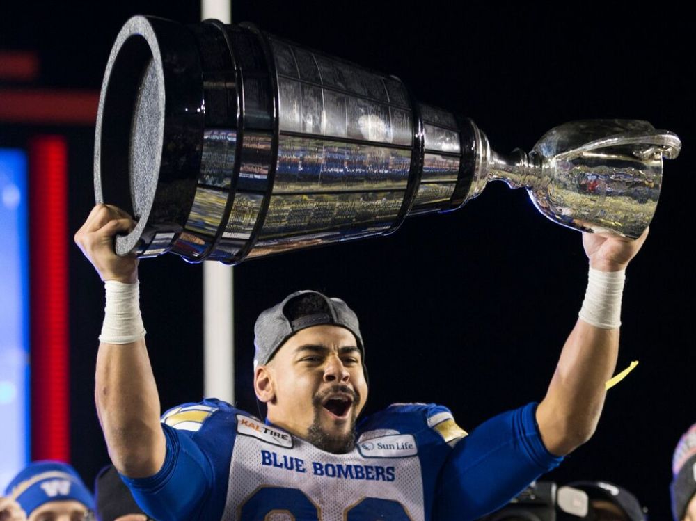 THE CANADIAN PRESS/Todd Korol
Andrew Harris and the Winnipeg Blue Bombers took one step closer to defending their 2019 Grey Cup championship Friday, when the CFL released it's 2021 regular-season schedule.