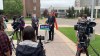 Premier Brian Pallister (centre) and Prairie Mountain Health CEO Brian Schoonbaert (left) announce $812M in health-care infrastructure funding at the Brandon Regional Health Centre on Monday morning. Approximately $70M of that funding will go to improving the BRHC. (Matt Goerzen/Brandon Sun)