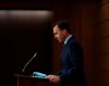 Minister of Finance Bill Morneau announces his resignation during a news conference on Parliament Hill in Ottawa, on Monday, Aug. 17, 2020. THE CANADIAN PRESS/Justin Tang