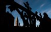 The Peace Tower on Parliament Hill in Ottawa is seen, in the midst of the COVID-19 pandemic, on Saturday, April 18, 2020. Justin Trudeau's ethical conduct will be put under an opposition microscope today during a rare summer sitting of the House of Commons, but the prime minister won't be there. THE CANADIAN PRESS/Justin Tang