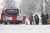 People stand near the train train tracks on day 8 of the train blockade in Tyendinaga, near Belleville, Ont., on Thursday Feb. 13, 2020, in support of Wet'suwet'en's blockade of a natural gas pipeline in northern B.C. THE CANADIAN PRESS/Lars Hagberg