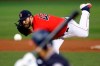 Boston Red Sox's Josh Osich pitches during the seventh inning of a baseball game against the Washington Nationals, Saturday, Aug. 29, 2020, in Boston. (AP Photo/Michael Dwyer)