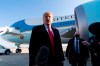 President Donald Trump speaks with reporters as he walks to Air Force One upon departure, Tuesday, Jan. 12, 2021, at Andrews Air Force Base, Md. (AP Photo/Alex Brandon)