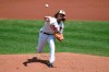 Baltimore Orioles pitcher Dean Kremer delivers against the New York Yankees during the first inning of a baseball game, Sunday, Sept. 6, 2020, in Baltimore, Md. (AP Photo/Gail Burton)