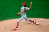 St. Louis Cardinals pitcher Daniel Ponce de Leon throws to a Minnesota Twins batter during the first inning of a baseball game Wednesday, July 29, 2020, in Minneapolis. (AP Photo/Jim Mone)