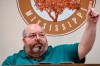 Petal Mayor Hal Marx raises his hand and refuses to resign at a special board of aldermen meeting at Petal City Hall, Thursday, May 28, 2020, in Petal, Miss., over comments he made about the death of Minneapolis man George Floyd at the hands of police, on social media. (Cam Bonelli/Hattiesburg American via AP)