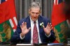 Having produced the first balanced budget in more than a decade, does Premier Brian Pallister stay on the job to help navigate the COVID-19 crisis, or lean into his past accomplishments? (John Woods / The Canadian Press)