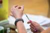 MIKAELA MACKENZIE / WINNIPEG FREE PRESS
A nurse draws up a Pfizer vaccine at a pop-up community vaccine clinic at Knox United Church in Winnipeg on Friday, May 14, 2021. For JS story.Winnipeg Free Press 2020.