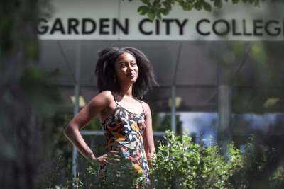 Last summer, as Black Lives Matter actions spread across North America, Imani Pinder saw an opportunity to reach out to Justice for Black Lives Winnipeg, hoping to volunteer. To her surprise, the group invited her to help organize and speak at a rally at the legislature. (Ruth Bonneville / Winnipeg Free Press)