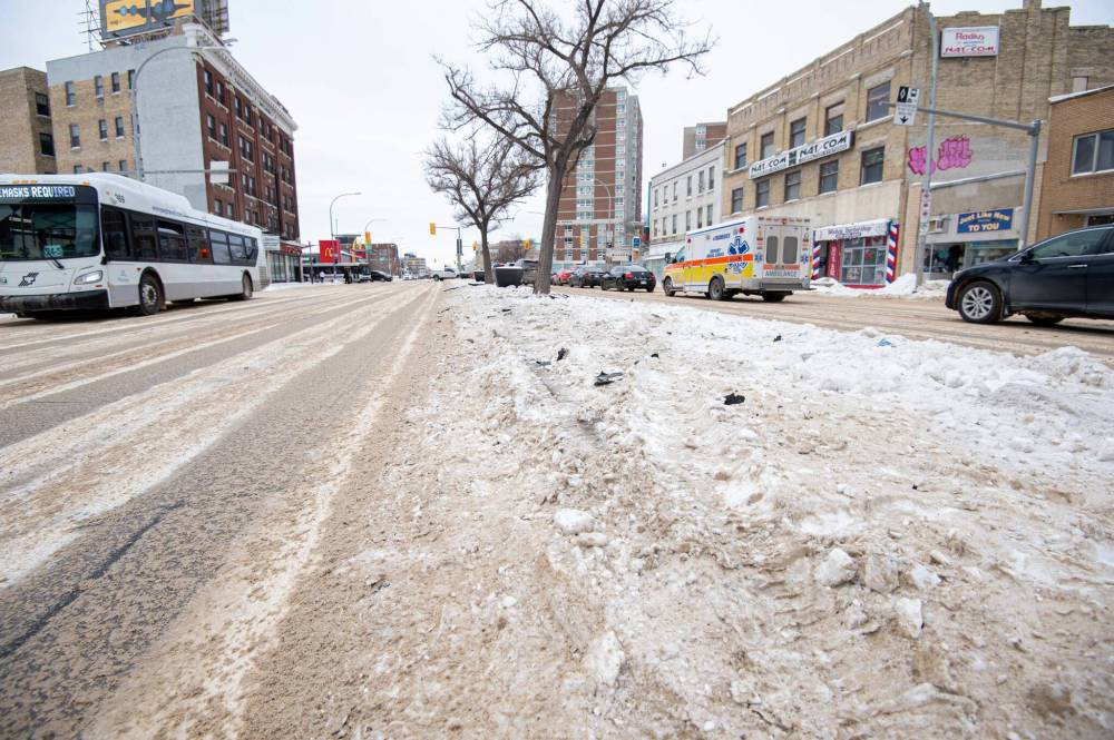 Coun. Matt Allard, chairman of the civic public works committee, said bureaucrats, not politicians, order the snow plows to clear the streets. (Mike Sudoma / Winnipeg Free Press)