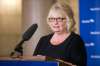 MIKAELA MACKENZIE / WINNIPEG FREE PRESS
Victim&rsquo;s Assistance Community Grants Inc. board member Wilma Derksen at announcement for new funding supports for victims of crime at the Manitoba Legislative Building in Winnipeg on Tuesday.
