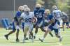 ALEX LUPUL / WINNIPEG FREE PRESS
Running back Brady Oliveira (20) carries the ball Wednesday during Blue Bombers training camp action.
