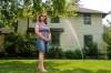 ALEX LUPUL / WINNIPEG FREE PRESS
Robyn Rypp waters the lawn of her River Heights home twice a week, trying to keep the grass and plants alive during the extreme heat and drought.