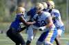 JOHN WOODS / WINNIPEG FREE PRESS
Winnipeg Blue Bombers offensive lineman Geoff Gray (68) at training camp Sunday. Gray made 12 starts in his first full CFL season in 2019.