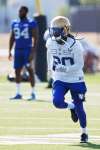 JOHN WOODS / WINNIPEG FREE PRESSWinnipeg Blue Bomber Janarion Grant (80) practices at training camp in Winnipeg Sunday, July 25, 2021.
Reporter: Allen