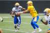 MIKE DEAL / WINNIPEG FREE PRESS
Johnny Augustine (left) is eager to play a larger role with the Winnipeg Blue Bombers.