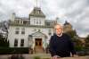 Former premier Gary Filmon outside Government House, in the shadow of the Manitoba Legislature, where he lives with his wife Janice, the current Lieutenant Governor of Manitoba. (Mike Deal / Winnipeg Free Press)