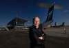 Winnipeg Airport Authority CEO Barry Rempel poses at Winnipeg’s James Richardson Airport. (Phil Hossack / Winnipeg Free Press files)