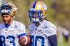 MIKAELA MACKENZIE / WINNIPEG FREE PRESS
Janarion Grant at Bombers practice in Winnipeg on Monday.